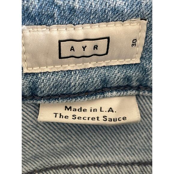 AYR The Secret Sauce Distressed Jeans Size 30 - Picture 10 of 11